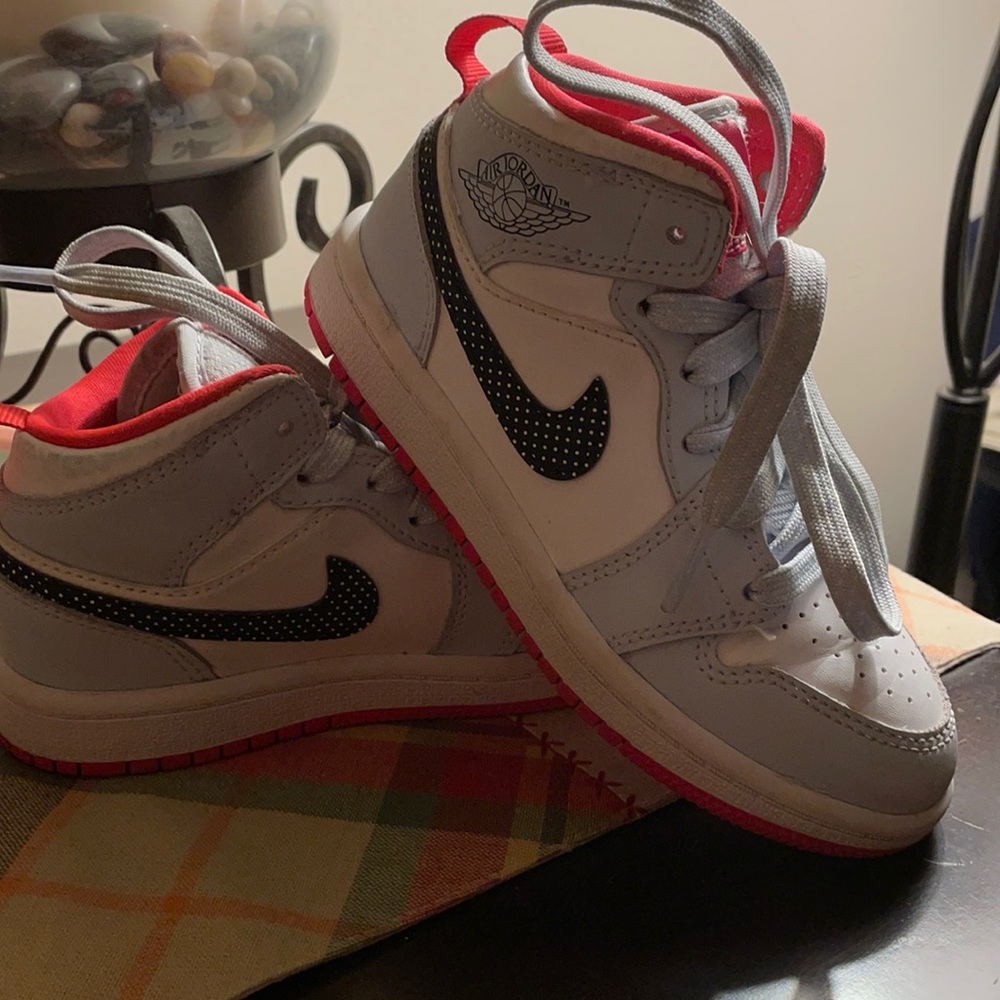 Toddler girl size 11c high-top Nike Air Jordan’s